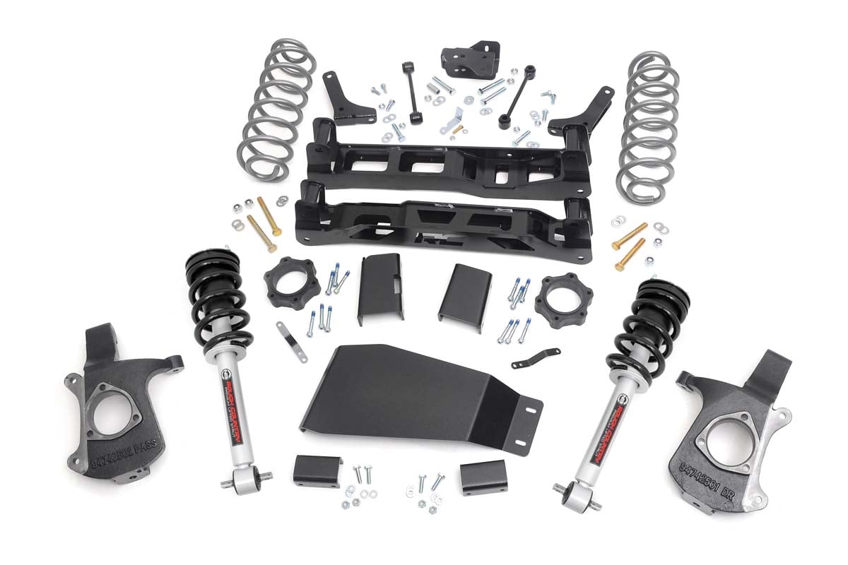 GMC Yukon XL 1500 Suspension Lift Kit - Rough Country - N3 Struts, 5 Inch - '07-'14